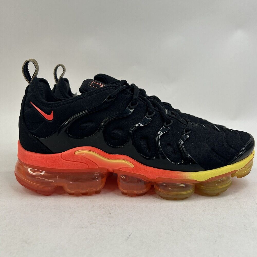 Nike Air Vapormax Plus “Black Sunset Orange/Fresh” 2024 - Picture 4 of 8
